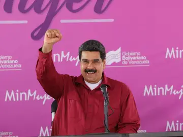 Nicolás Maduro, en un acto en el Día de la Mujer Nicolás Maduro, en un acto en el Día de la Mujer