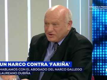 El abogado de Laureano Oubiña: "A Oubiña se le ha puesto como un 'capo de capi' en 'Fariña' y no es así"