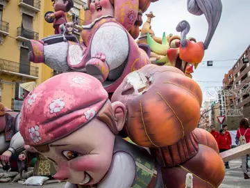Falla dañada por el viento Falla dañada por el viento