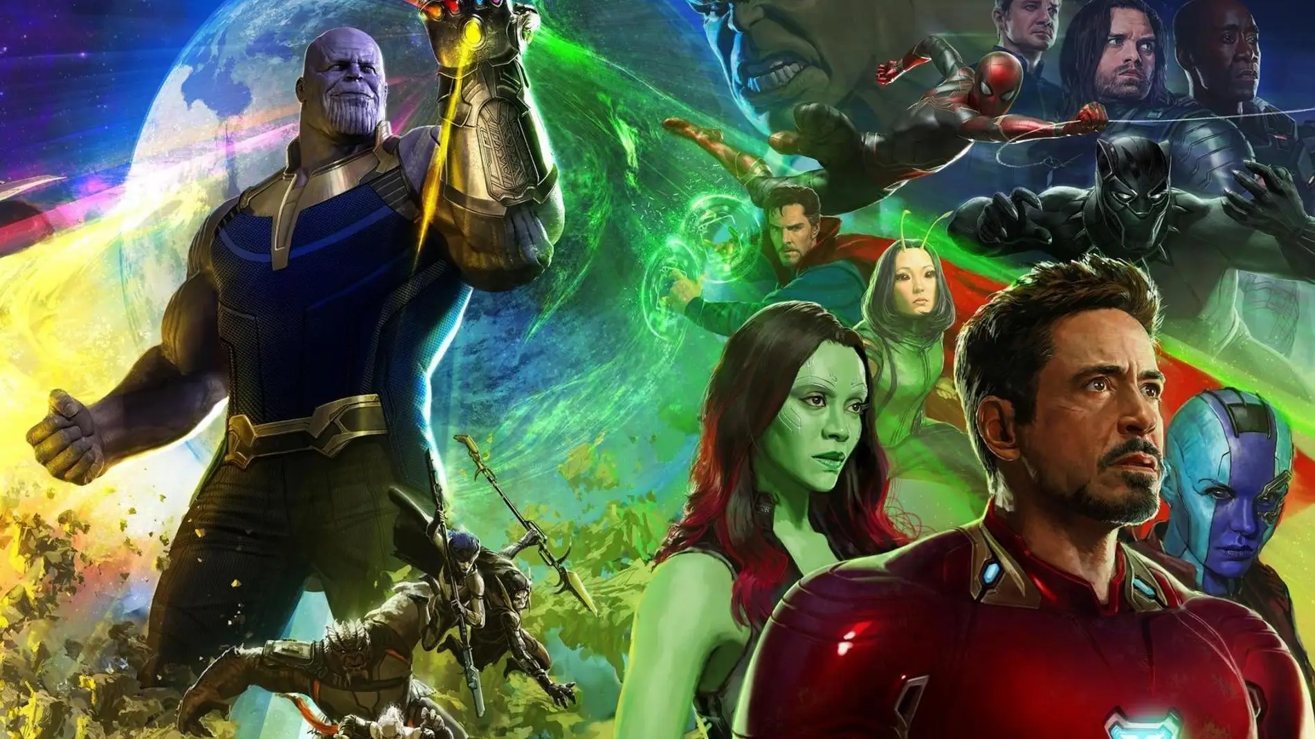 Descubren la supuesta muerte de los personajes de 'Vengadores: Infinity War'  escondida en un póster promocional