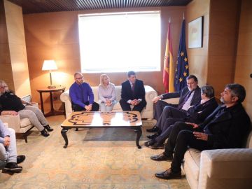 Mariano Rajoy se reúne con las víctimas