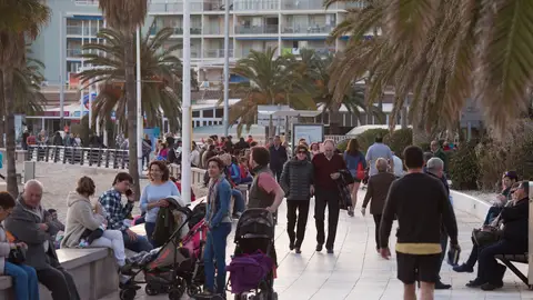 Turistas en la provincia de Castellón. TURISMO CASTELLÓN