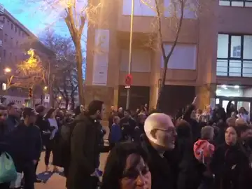 Concentración en Barcelona contra "la represión" policial por los nuevos registros en el Palau Concentración en Barcelona contra "la represión" policial por los nuevos registros en el Palau