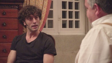 El juez Vázquez Taín habla con Javier Rey sobre 'Fariña': 