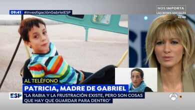 Patricia, la madre de Gabriel: 