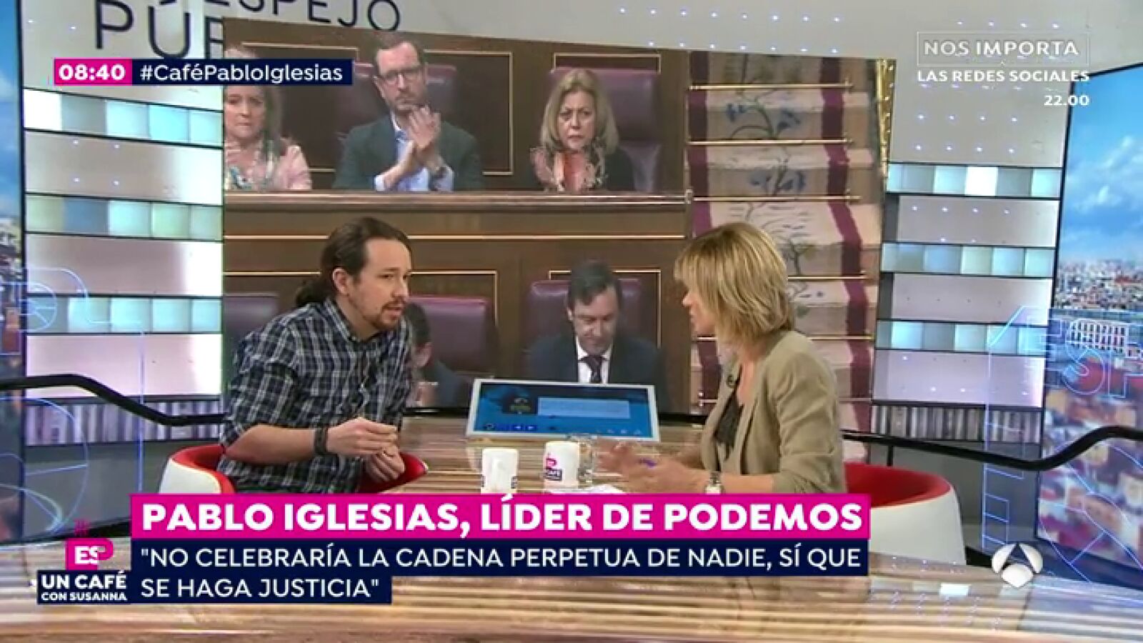 Iglesias, sobre la prisión permanente revisable: 