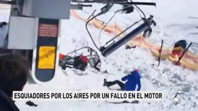 Varias personas sufren fracturas en brazos y piernas después de que los motores de un telesilla se aceleraran