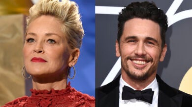 Sharon Stone defiende a James Franco de las acusaciones de abusos sexuales