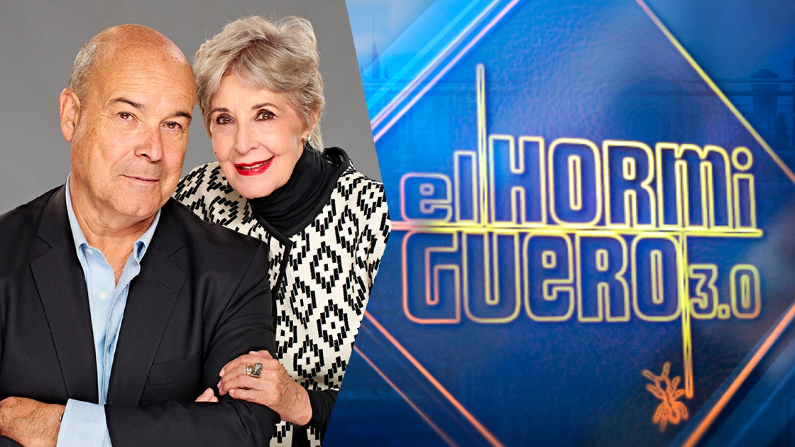 Concha Velasco y Antonio Resines visitarán 'El Hormiguero 3.0' el jueves