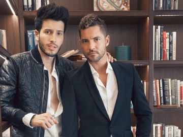 David Bisbal y Sebastian Yatra 