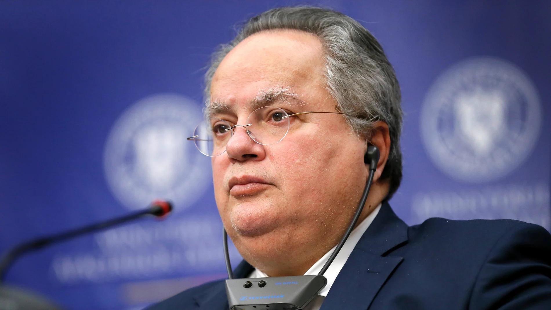 Imagen del ministro de Exteriores griego, Nikos Kotzias Imagen del ministro de Exteriores griego, Nikos Kotzias