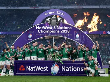 Irlanda celebra el Seis Naciones Irlanda celebra el Seis Naciones