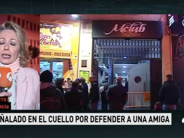Un joven, apuñalado en el cuello por defender a una amiga que estaba siendo acosada en Valencia