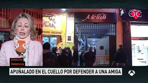 Un joven, apuñalado en el cuello por defender a una amiga que estaba siendo acosada en Valencia Un joven, apuñalado en el cuello por defender a una amiga que estaba siendo acosada en Valencia