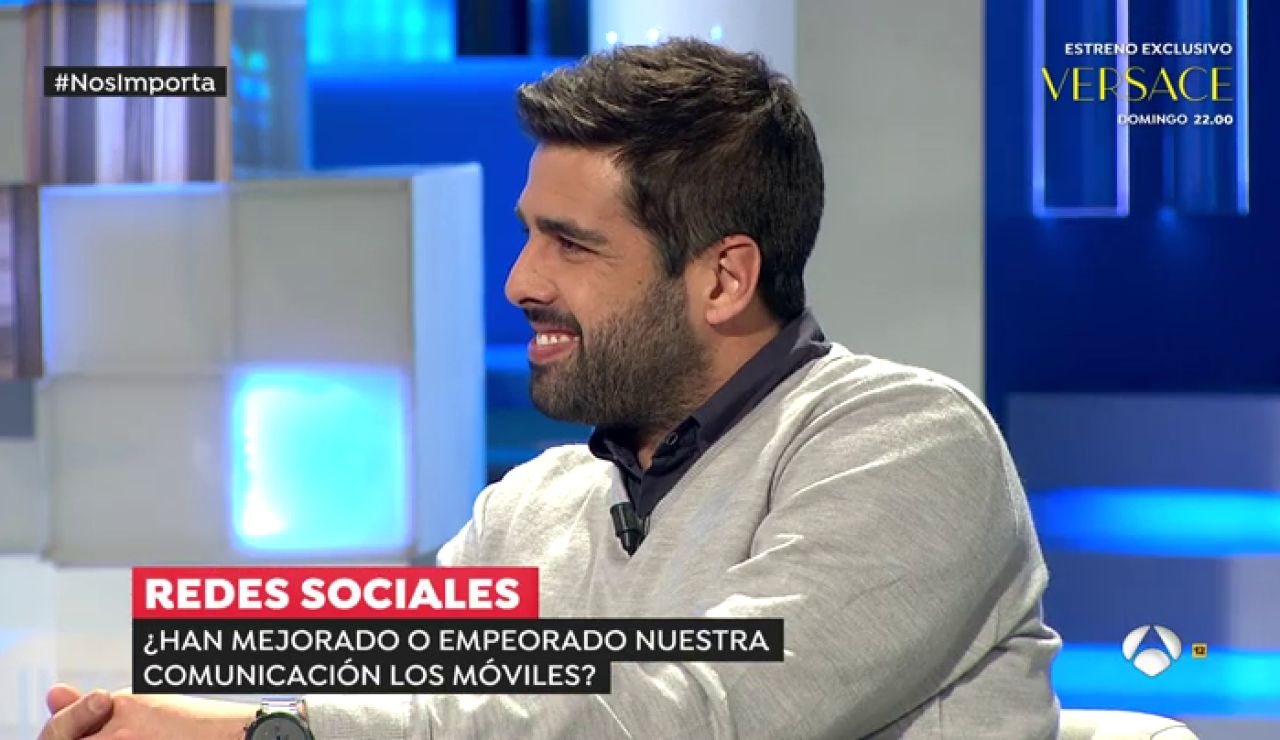 El peligro de las redes depende de cómo las uses: "La estupidez es la que nos hace usar mal las drogas, el alcohol y los móviles"