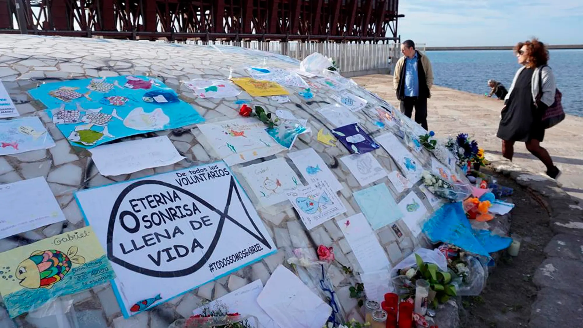 Mensajes en recuerdo a Gabriel en Almería Mensajes en recuerdo a Gabriel en Almería