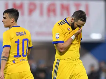 Higuaín y Dybala Higuaín y Dybala
