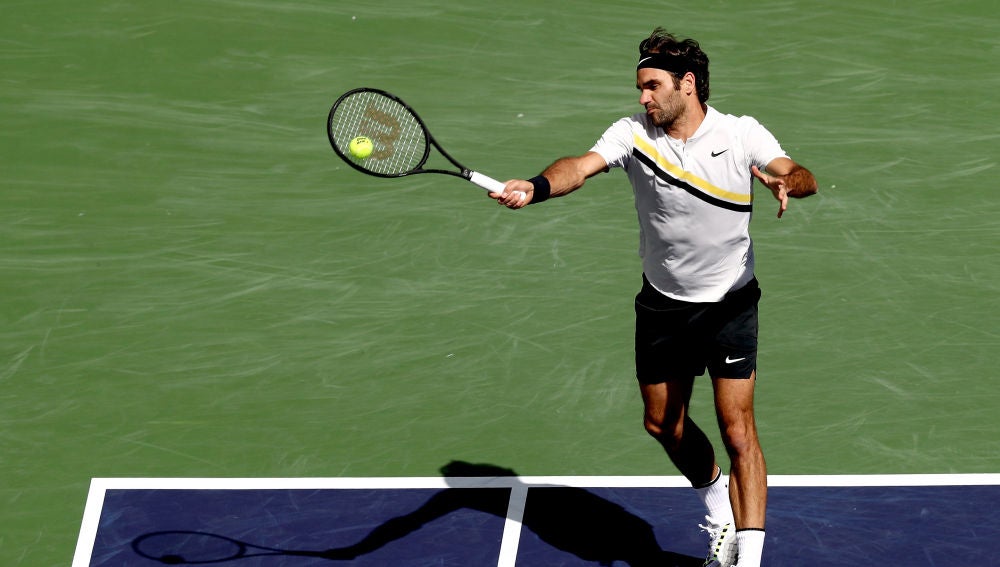 Roger Federer en Indian Wells