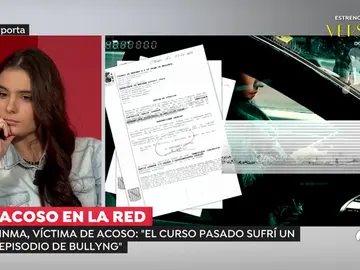 Inma, una joven de 19 años víctima de acoso escolar: "Han sido difundidas unas fotos mías en las que salgo con ropa interior" Inma, una joven de 19 años víctima de acoso escolar: "Han sido difundidas unas fotos mías en las que salgo con ropa interior"