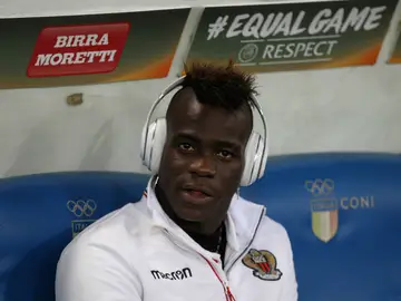 Balotelli, con el Niza Balotelli, con el Niza