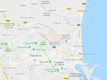 Barrio de Benimaclet, en Valencia Barrio de Benimaclet, en Valencia