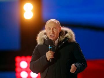 Putin, reelegido presidente de Rusia