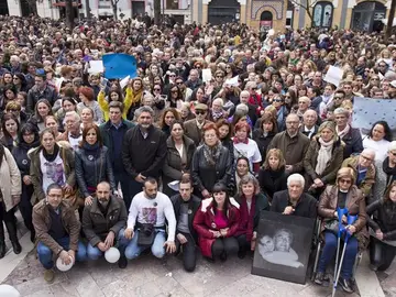 Manifestación por la prisión permanente revisable en Huelva Manifestación por la prisión permanente revisable en Huelva