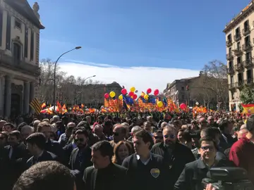 Manifestación Sociedad Civil Catalana Manifestación Sociedad Civil Catalana