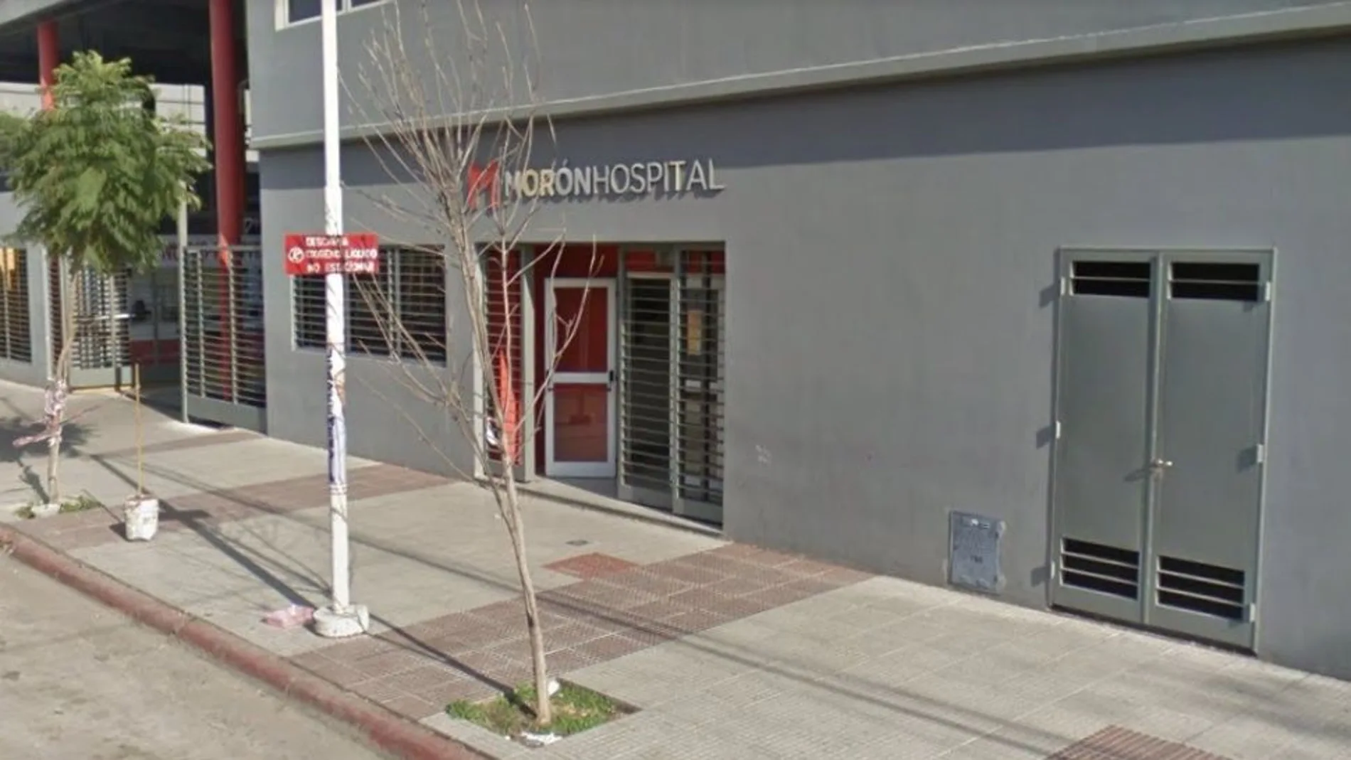Imagen del hospital de Morón, en Buenos Aires, donde la niña ingresó ya sin vida Imagen del hospital de Morón, en Buenos Aires, donde la niña ingresó ya sin vida