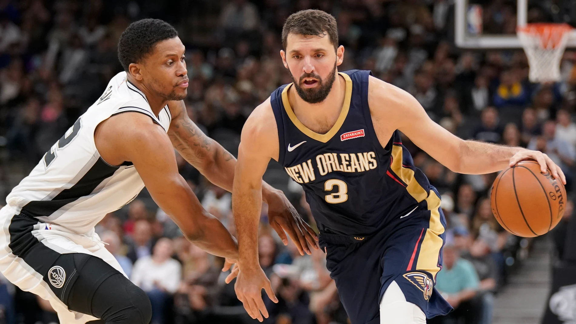 Mirotic, con los Pelicans Mirotic, con los Pelicans