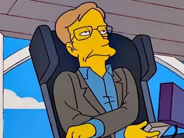 Stephen Hawking en 'Los Simpson' Stephen Hawking en 'Los Simpson'