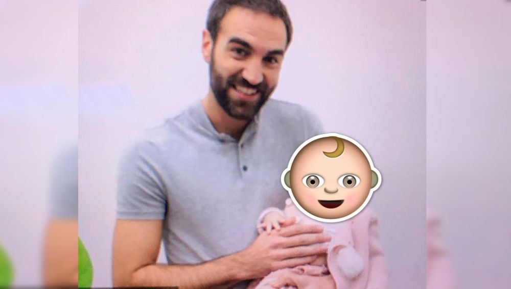 Jon Plazaola celebra el día del padre con su hija en 'Allí Abajo'