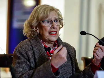 La alcaldesa de Madrid, Manuela Carmena La alcaldesa de Madrid, Manuela Carmena