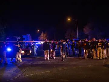 La policía de Austin en el lugar de los hechos La policía de Austin en el lugar de los hechos