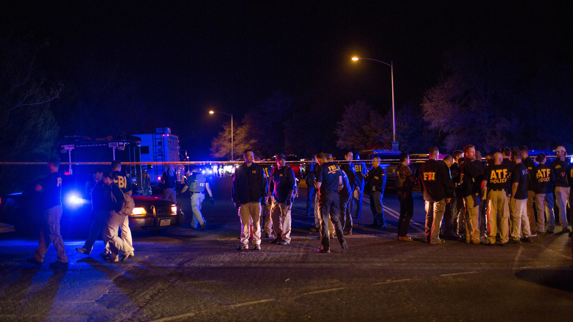 La policía de Austin en el lugar de los hechos La policía de Austin en el lugar de los hechos