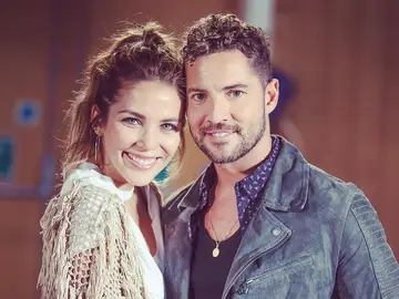 David Bisbal y Rosanna Zanetti David Bisbal y Rosanna Zanetti