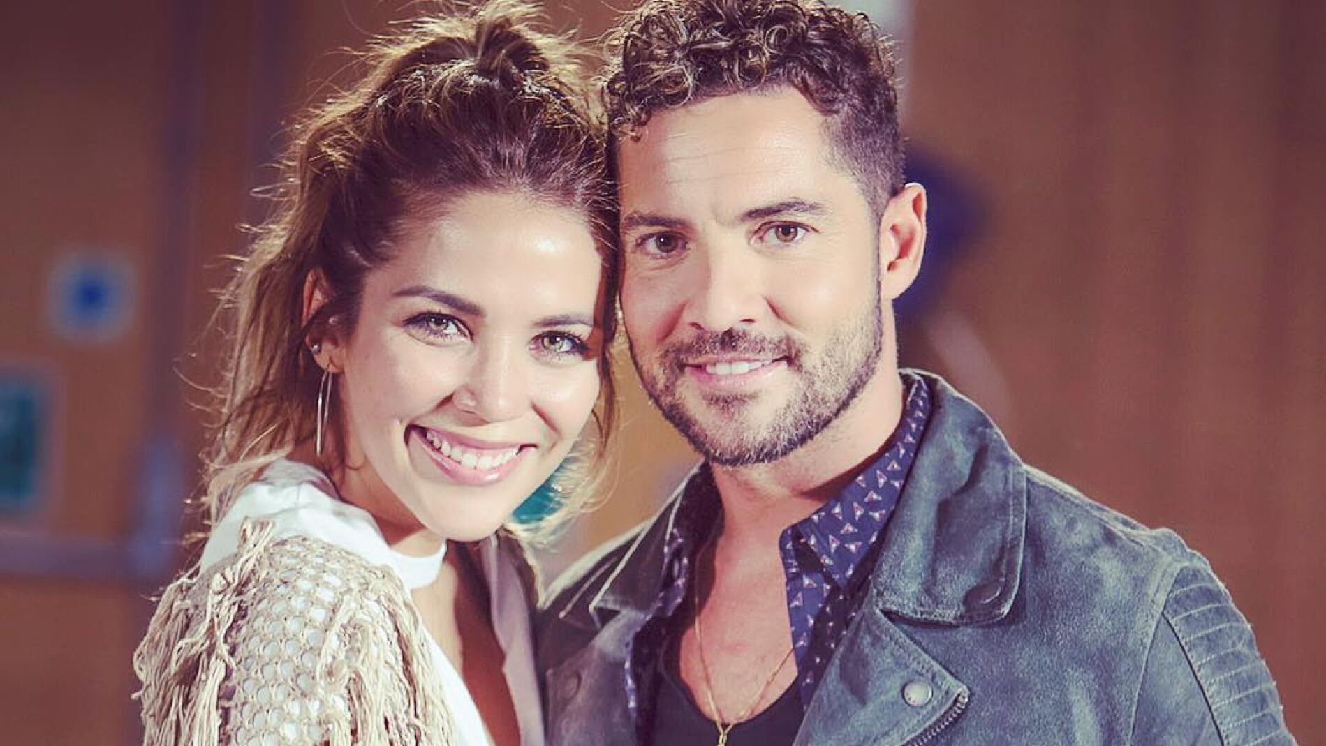 David Bisbal y Rosanna Zanetti 