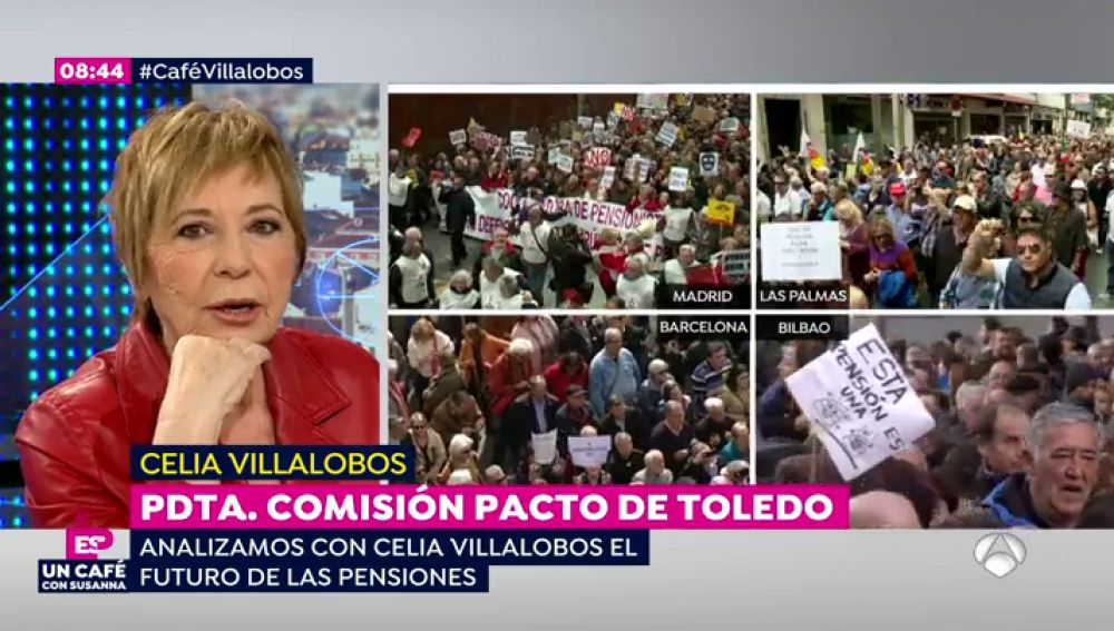 Celia Villalobos en Espejo Público