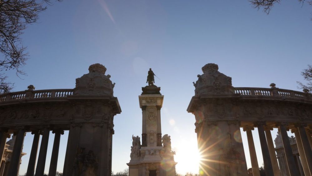 Mirador de Alfonso XII en el parque del Retiro