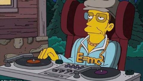 Stephen Hawking en 'Los Simpson'