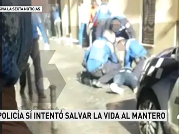 El vídeo que demuestra que los agentes intentaron salvar la vida de Mame Mbaye, el mantero senegalés muerto en Lavapiés El vídeo que demuestra que los agentes intentaron salvar la vida de Mame Mbaye, el mantero senegalés muerto en Lavapiés