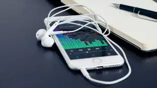 Un móvil con reproductor de música Un móvil con reproductor de música