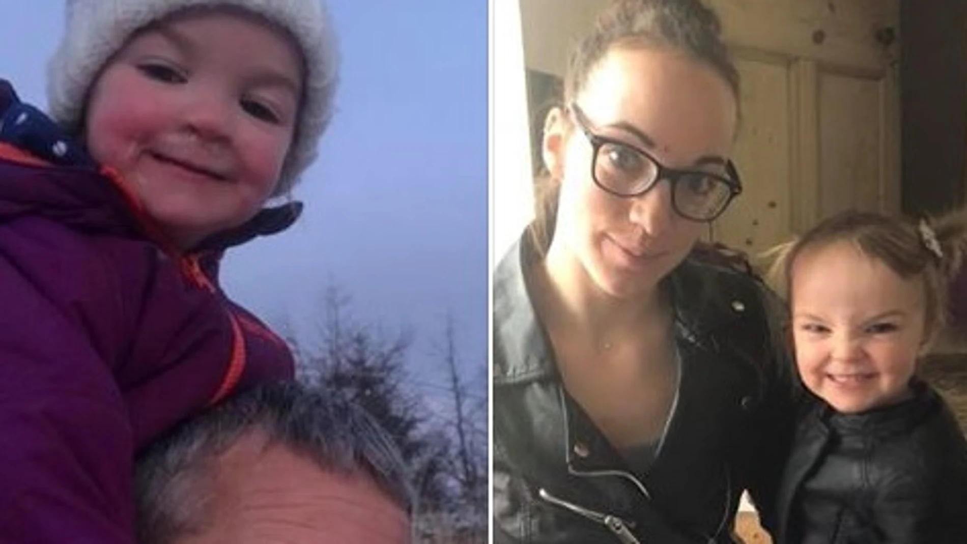 La niña fallecida junto a sus padres La niña fallecida junto a sus padres