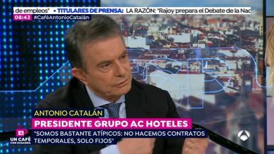 Antonio Catalán, fundador de NH y AC hoteles: 