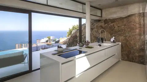 Cocina con vistas al mar Cocina con vistas al mar