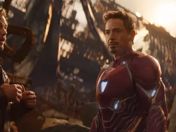 Star-Lord y Iron Man en 'Vengadores: Infinity War' Star-Lord y Iron Man en 'Vengadores: Infinity War'