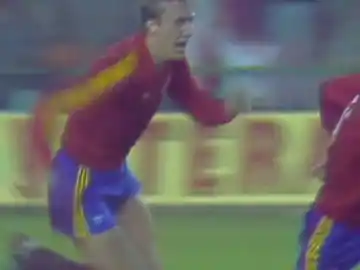 Imagen del mítico gol de Señor Imagen del mítico gol de Señor