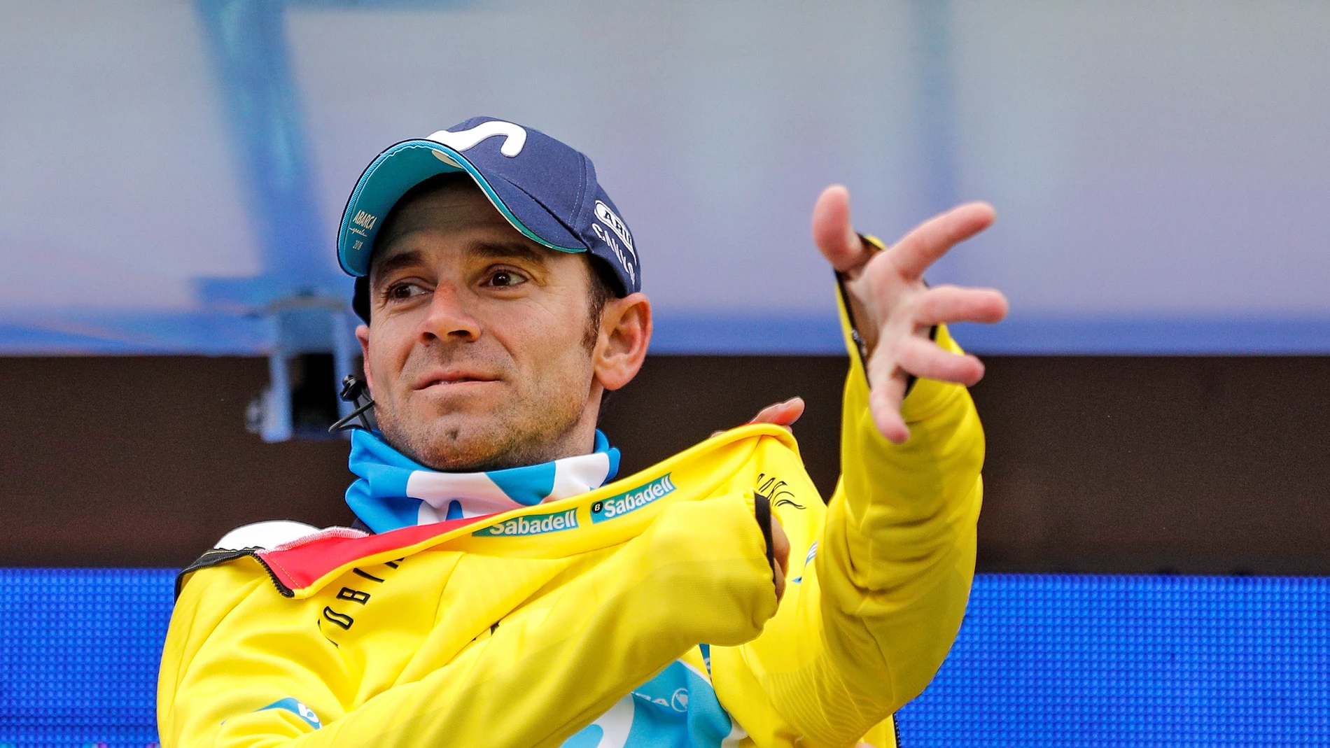 Alejandro Valverde, nuevo líder de la Volta a Catalunya Alejandro Valverde, nuevo líder de la Volta a Catalunya