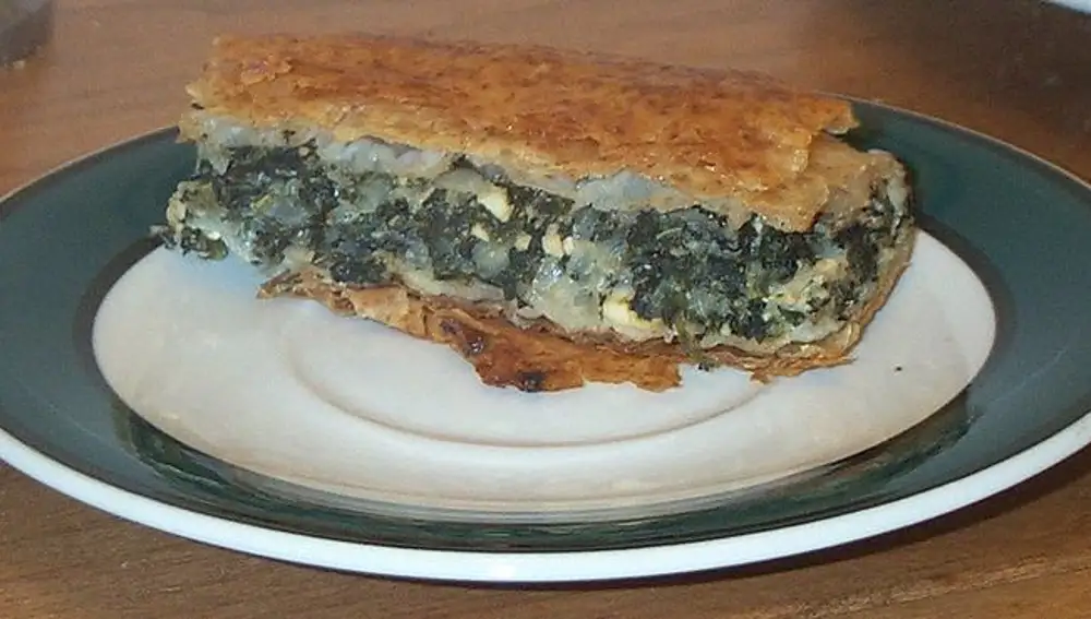 La spakanopita, una empanada sin carne ni pescado. La spakanopita, una empanada sin carne ni pescado.