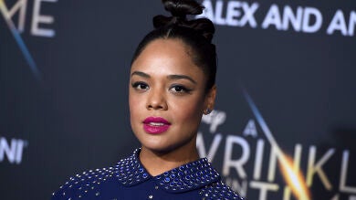 Comparan a Tessa Thompson con cabras y la actriz responde de manera inesperada